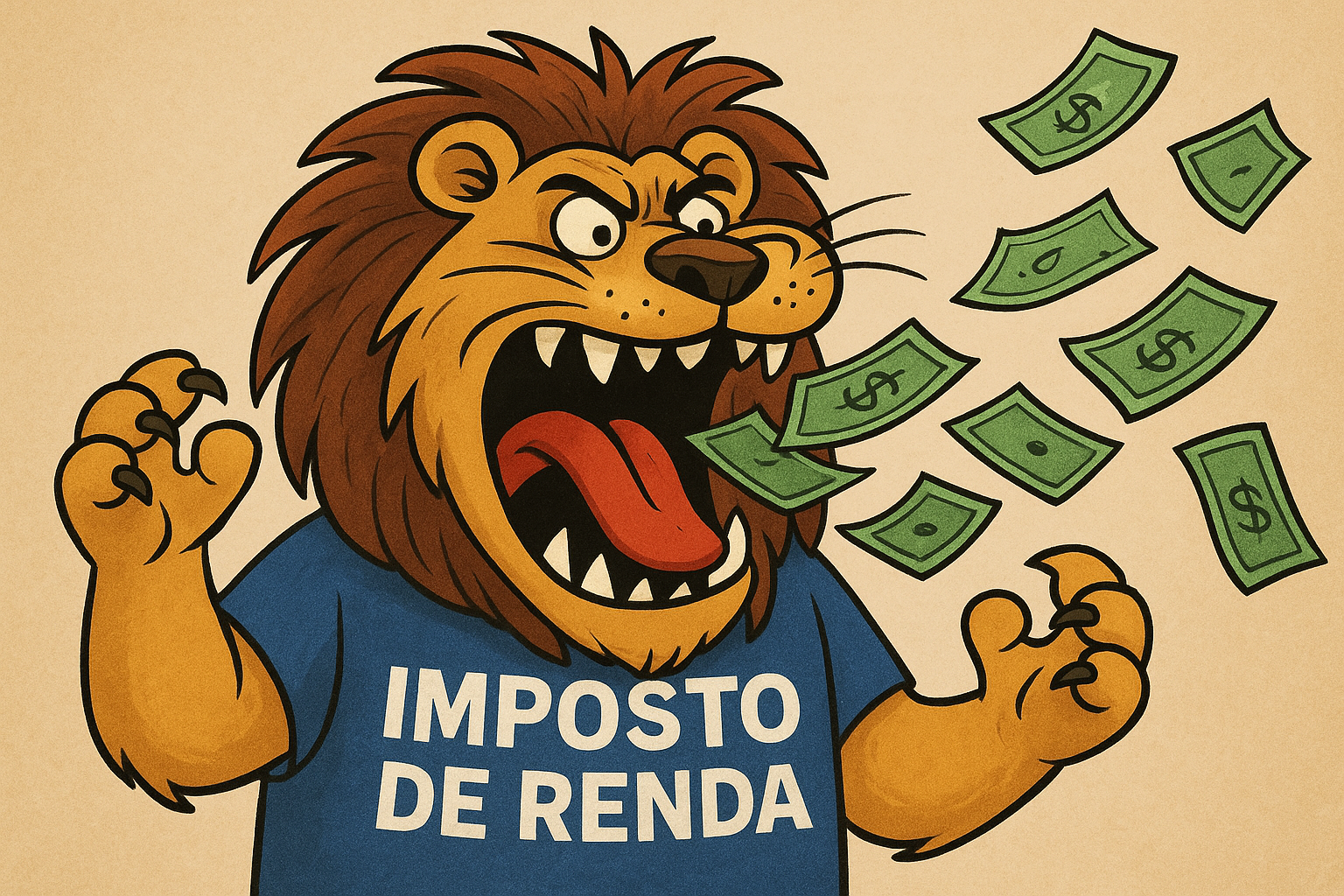 Declaração de IR: por que o Leão nunca dorme?