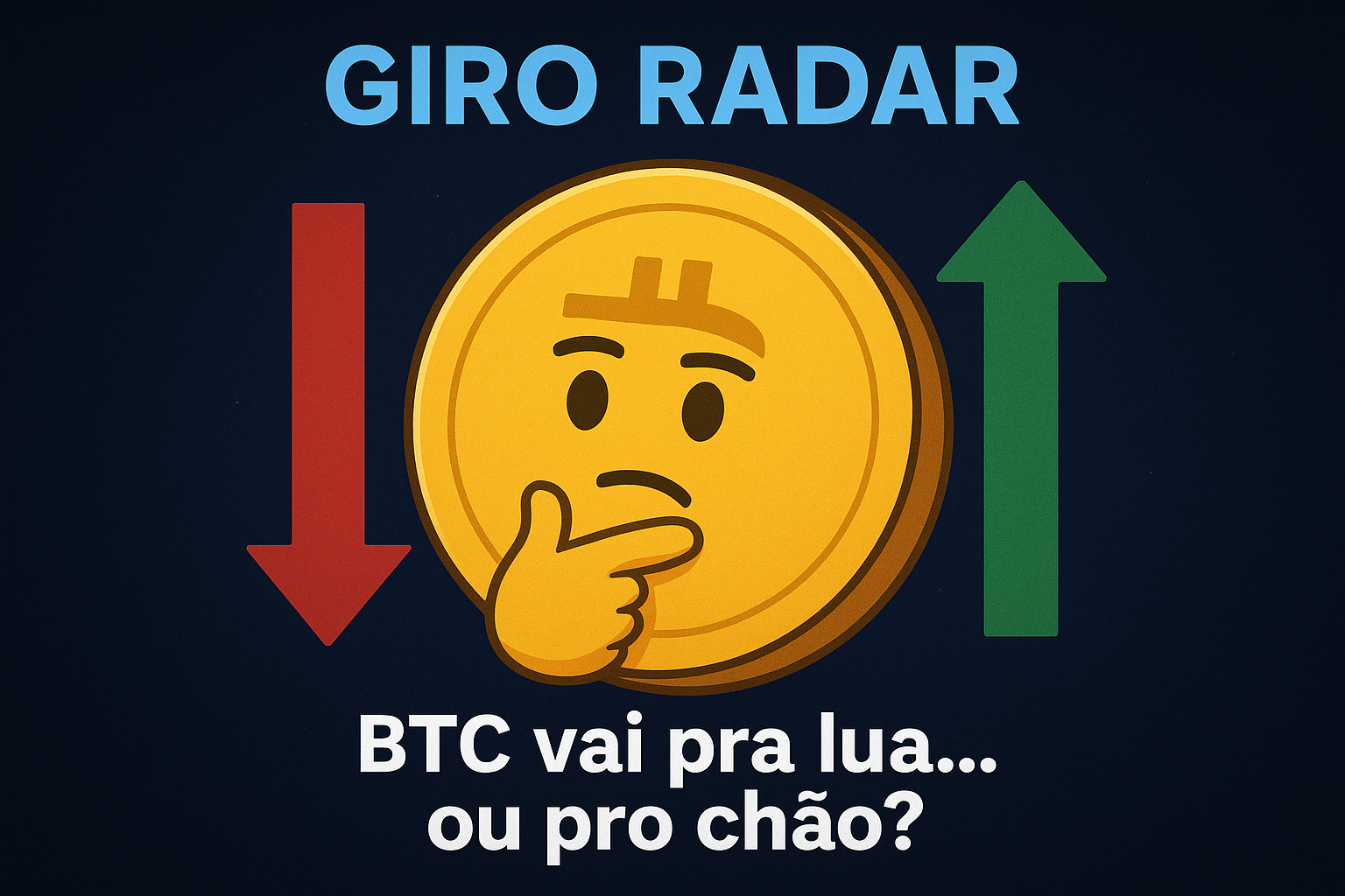 O momento decisivo para o Bitcoin: Manter a calma antes da alta ou da queda brusca?