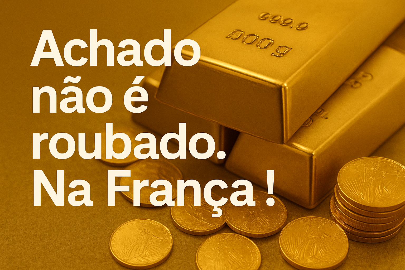 Homem cava buraco para construir piscina e descobre barras de ouro avaliadas em R$ 4,3 milhões noquintal de casa